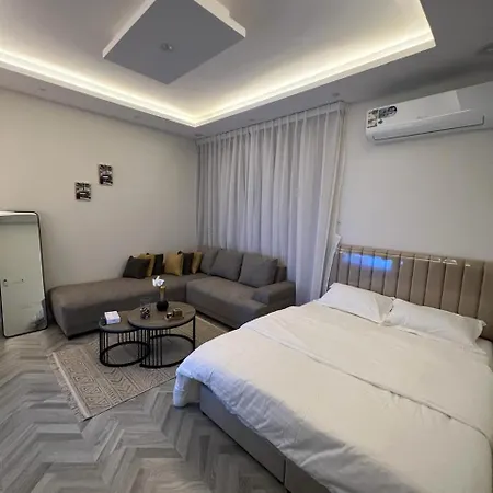 شقة استديو انيق وهادئ بدخول ذكي في حي القيروان Riyadh Exterior photo